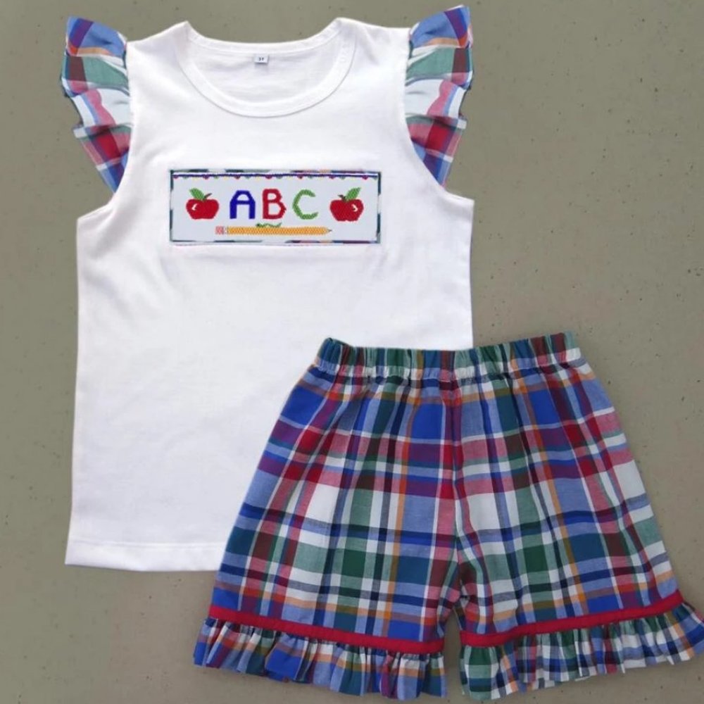 Smocked Short Set